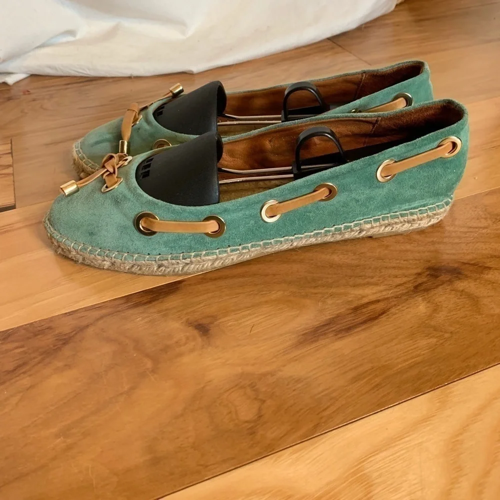 Anthropologie Maypol suede espadrille flats. 41